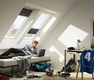 VELUX Verduisterend Plissegordijn (FHC)