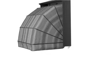 (2) Markies Aluminium B1400 x U880 mm