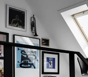 VELUX lichtdoorlatend handbediend gordijn met haakjes (RHL)