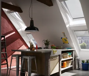 VELUX Handbediende buitenzonwering (MHL)