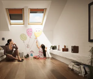 VELUX Plissegordijn handbediend (FHL)