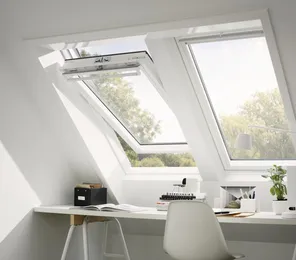 VELUX Dakraam GGU - Tuimelvenster, onderhoudsarm