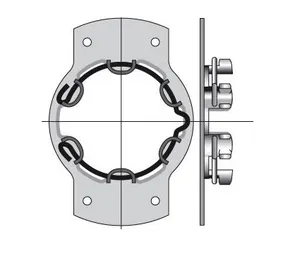 Motorsteun Somfy serie 50