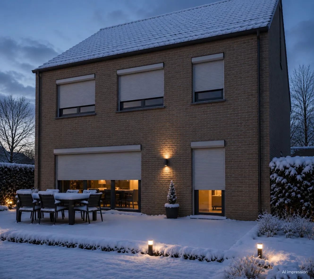 Controleer de ruimte rondom het raam