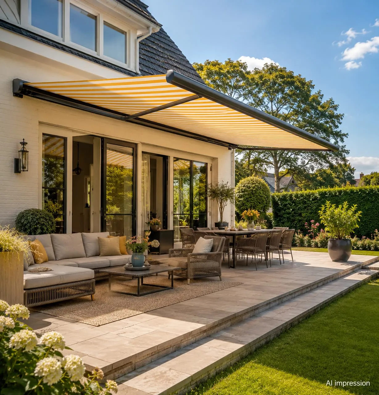 Een comfortabel terras zonder gedoe