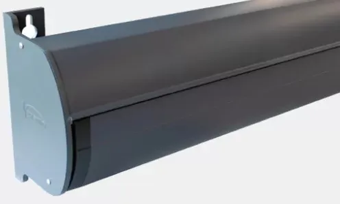 Semi cassette knikarmscherm, voordelig bij Zonweringstunter